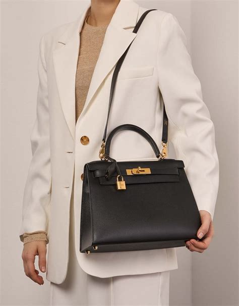 hermes kelly 28 black beckham|Hermes kelly bag 1981.